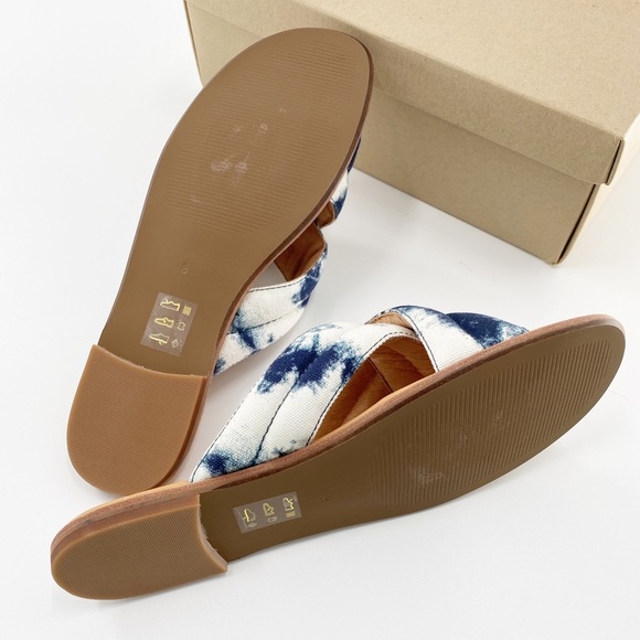 Madewell Skyler Slide Sandal in Tie-Dye Size 8 NIB - Picture 7 of 8
